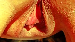 Maturemons Exhibitionist Flashes Huge Meaty Shaved Pussy Gape Wide Open