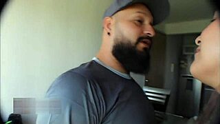 Zorra suegra's big pussy lips milk my cock while novia waits?