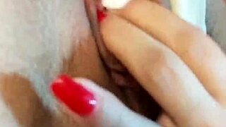 kaitsaumeth's juicy latina curves drip after fingering her shaved pussy solo