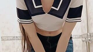 i really gotta pee so bad i strip and soak my panties in the bath then wring it into your mouth 😩💦