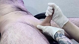 Nurse shaves my groin then gives the best happy ending massage ever