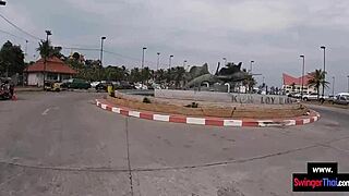 hey check this amateur thai teen couple banging outdoors on thailand island