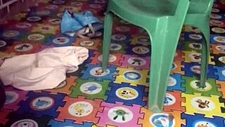 i can't stop twerking sexy then stripping fully naked wild