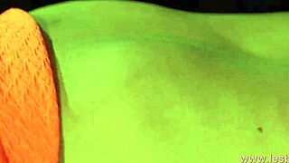 blonde and brunette teens trib to wet orgasms