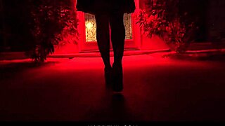 red riding hood's ass gapes on black monster