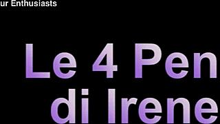 i luv how 4 dicks stretch my holes wide