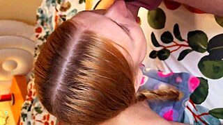 Sunset beauty moans through creampie facial finish