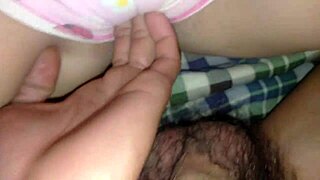 Rough teen anal ends in dripping facial cooldown