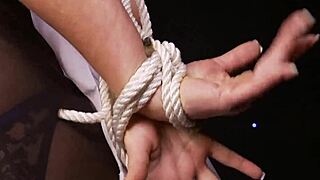 Watch these bound milfs choke on deepthroat gagging!