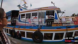 hey check this amateur thai teen couple banging outdoors on thailand island