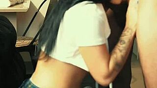 corno brings girlfriend home for my creampie squirt