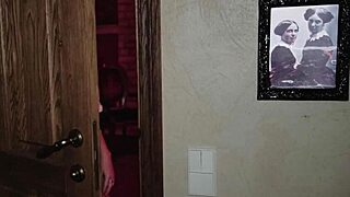 Horror movie turns into anal orgy for 18yo teen double penetration gaping