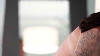 Pretty Indica Marie Rips Clothes For Wild Double Penetration Backstage