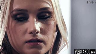 Horny mature teachers DOUBLE PENETRATE petite teen student in classroom