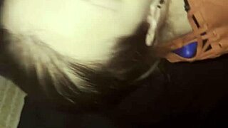 Late night with that massive black monster cock driving her wild with lust