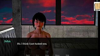 Brunette Milf Rides Big Cock Cowgirl