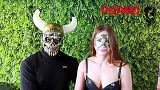 cintia tests cuckold husband's horn tolerance with lover's pounding