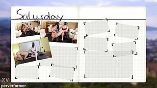 slave's mouth gags on cock, piss, and toys in total femdom humiliation