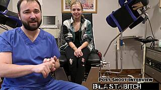 What happens when Ava Sirens shaved pussy takes a deep cum blasting fuck?