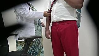 woman checks schoolboy's cock in public hospital is that fair at all