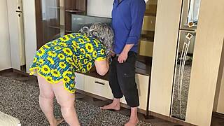 big ass milf takes homemade anal with huge natural tits bouncing