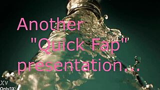 oh man quickfap 11 minutes of aurelly rebel taking that anal creampie just pure anal