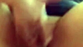 Horny European Milf Wife Fingers Wet Pussy to Loud Screaming Orgasm Solo