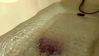 Birthday bath orgy erupts with big cocks slamming fat asses and tits