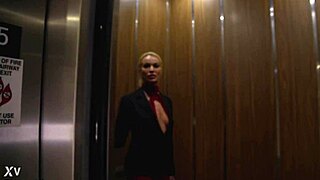 Blonde prostitute pounds client's cock in hardcore frenzy