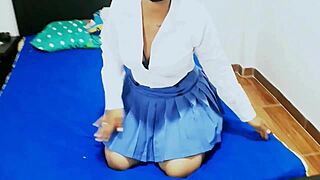 Latina schoolgirl's huge ass fucked hard by teacher for grade