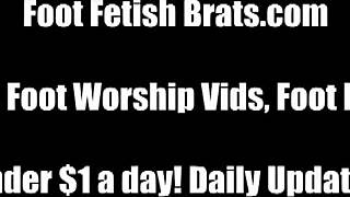 suck these sweet ebony toes right now slut