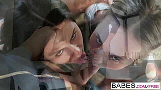 mommy, is this how you teach skinny teen nerds with your tight ass?