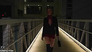 Blonde prostitute pounds client's cock in hardcore frenzy