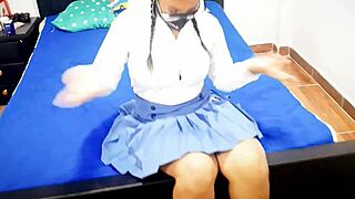 Latina schoolgirl's huge ass fucked hard by teacher for grade