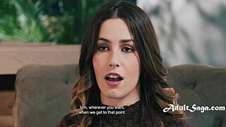 Seth Gamble Uses Chanel Camryn's Ass Roughly Like Her Little Slut Lover