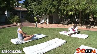 Teena Dolly Fucks Publicly in Outdoor Cowgirl with Cumshot Finish