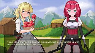 Elise submits in slave lord bondage realms gameplay futanari lesbian fantasy.