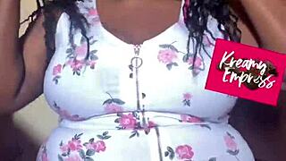 curvy bbw goddess flexes fat ass toes for femdom foot fetish.