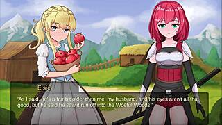 Elise submits in slave lord bondage realms gameplay futanari lesbian fantasy.