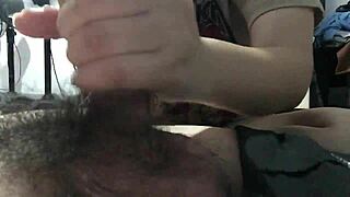 Filipina girlfriend slurps cock in homemade blowjob frenzy