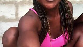 Crazy Bitch Dildo Fucks Pussy And Asshole