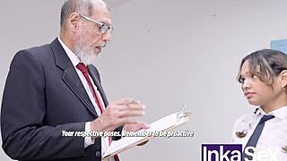 Old director delivers bold anal therapy to young athletic Latinos