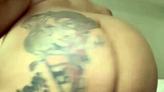 Twerking Hard with Ebony Ass Stuffed Full of Thick Asian Cock Deep