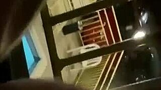 Wife Fucks Big Cock Bent Over Hotel Balcony Public Cumshot