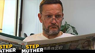 Step Daddy's Huge Cock Bursts into Latina Teen's Tight Pierced Pussy