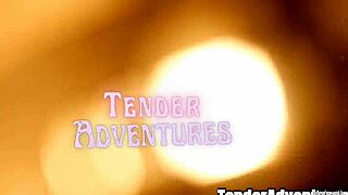 Ebony BBW plays with huge black cock up CLOSE in homemade