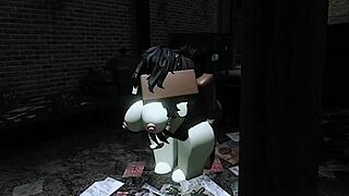 ROBLOX GIRL POUNDED HARD BY PERFECT MONSTER BBC!