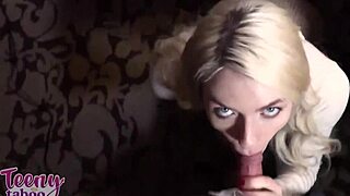 celestina blooms lands seth brogans assistant gig turning slut with big tits creampie fuck