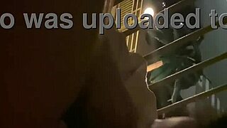 Wife Fucks Big Cock Bent Over Hotel Balcony Public Cumshot