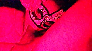 spread those legs and suck my cock in red light mask